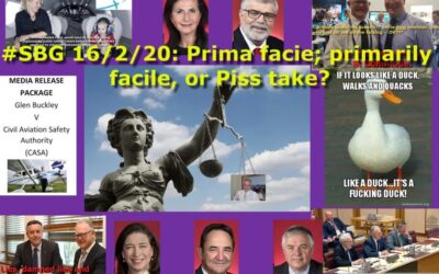 #SBG 16/2/20: Prima facie; primarily facile, or Piss take?