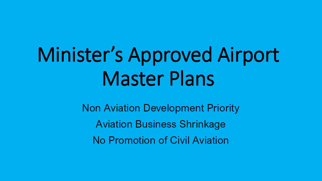 AMROBA Breaking News: Minister’s Approved Airport Master Plans