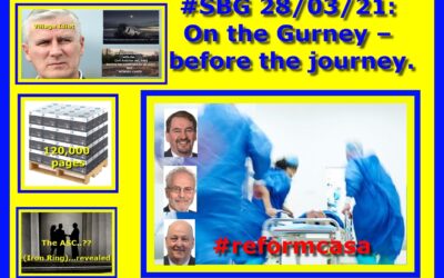 #SBG 28/03/21: On the Gurney – before the journey.