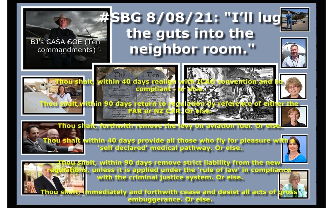 #SBG 8/08/21: “I’ll lug the guts into the neighbor room.”