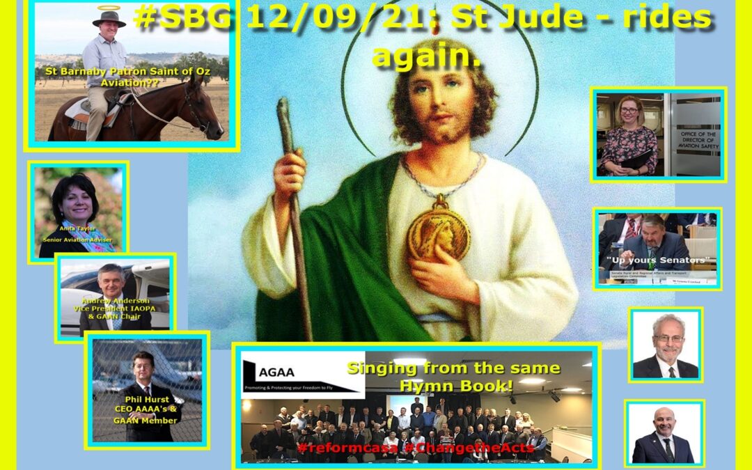 #SBG 12/09/21: St Jude – rides again.