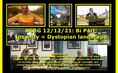 #SBG 12/12/21: Bi Part; Insanity = Dystopian landscape.