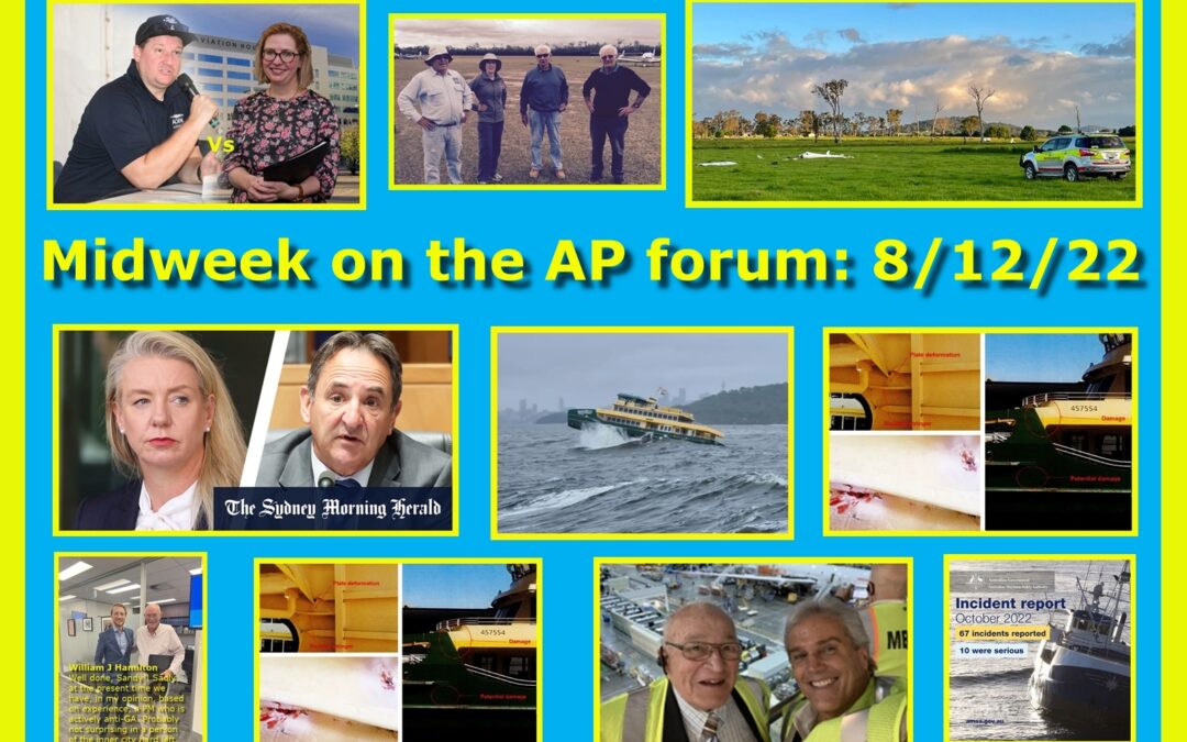 Midweek on the AP forum: 8/12/22