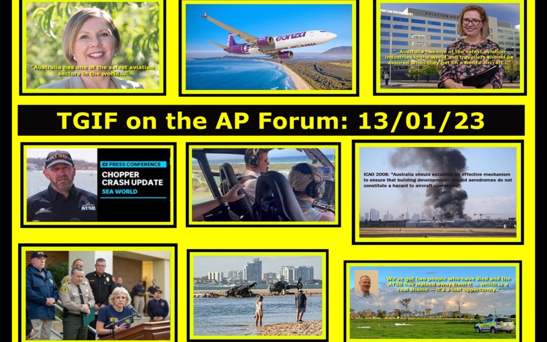 TGIF on the AP Forum: 13/01/23