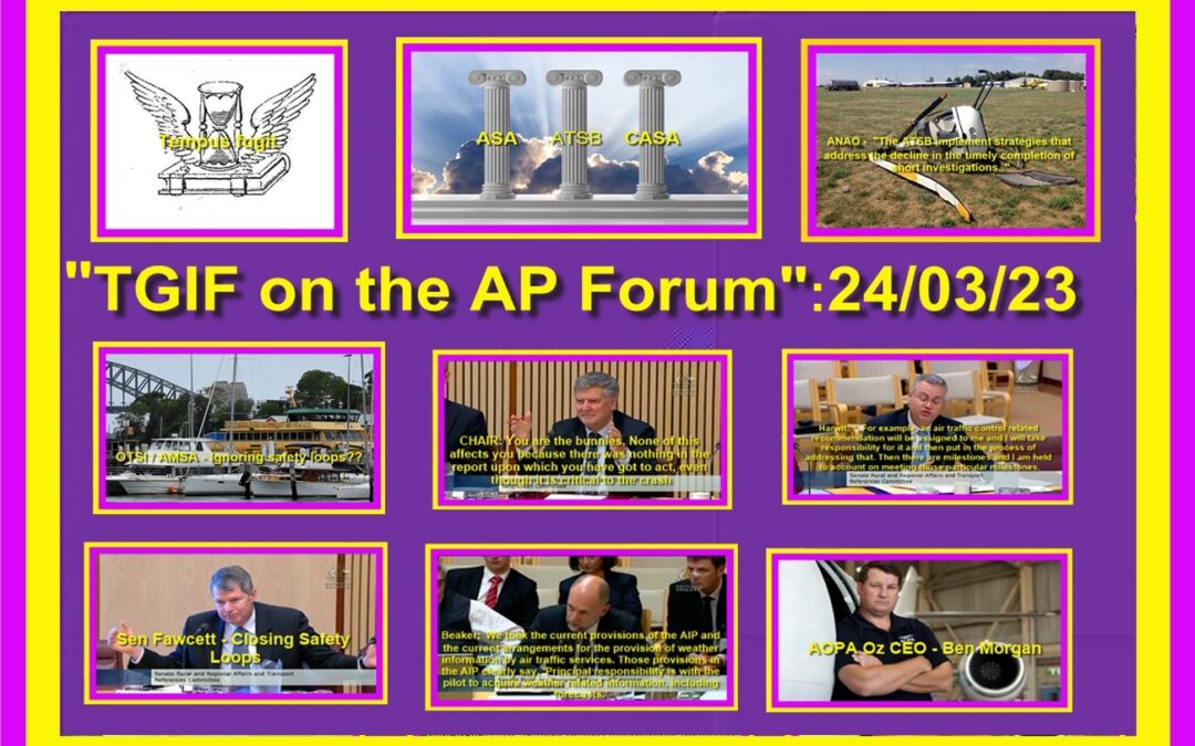 TGIF on the AP Forum: 24/03/23