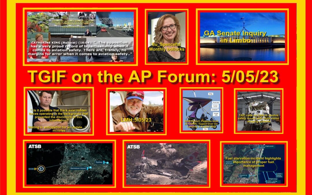 TGIF on the AP Forum: 5/05/23