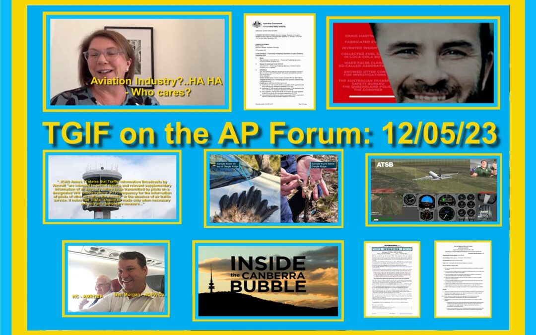 TGIF on the AP Forum: 12/05/23