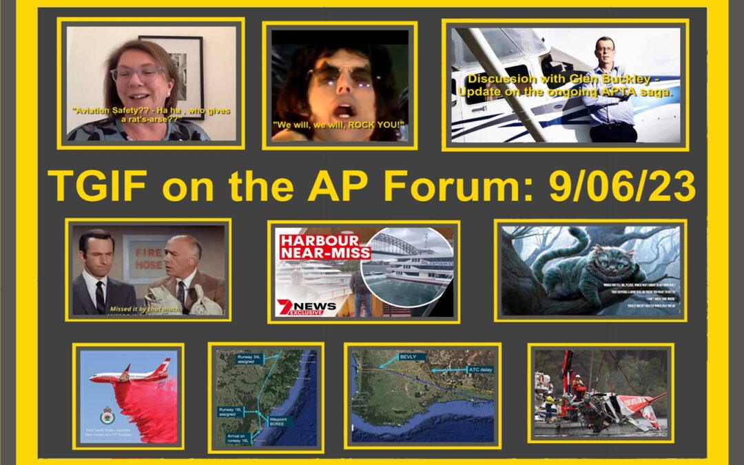 TGIF on the AP Forum: 9/06/23