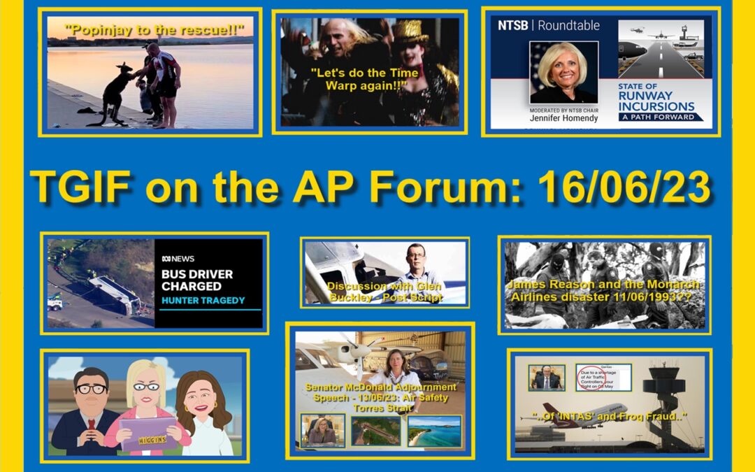 TGIF on the AP Forum: 16/06/23