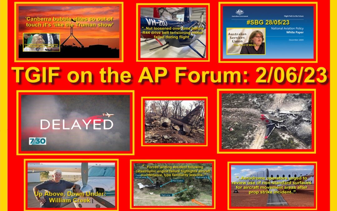 TGIF on the AP Forum: 2/06/23