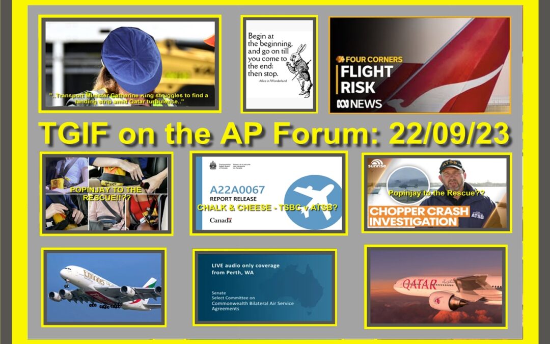 #TGIF on the AP Forum: 22/09/23