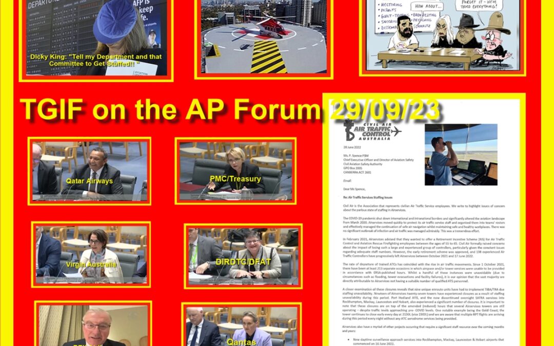 #TGIF on the AP Forum: 29/09/23